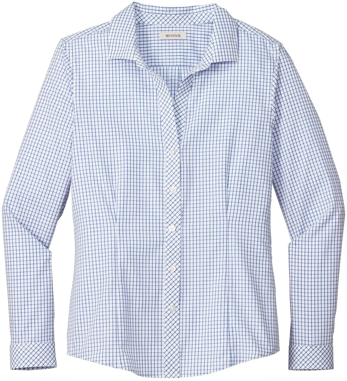 Red House Ladies Open Ground Check Non-Iron Shirt 10 Red House Ladies Open Ground Check Non-Iron Shirt - Image 10