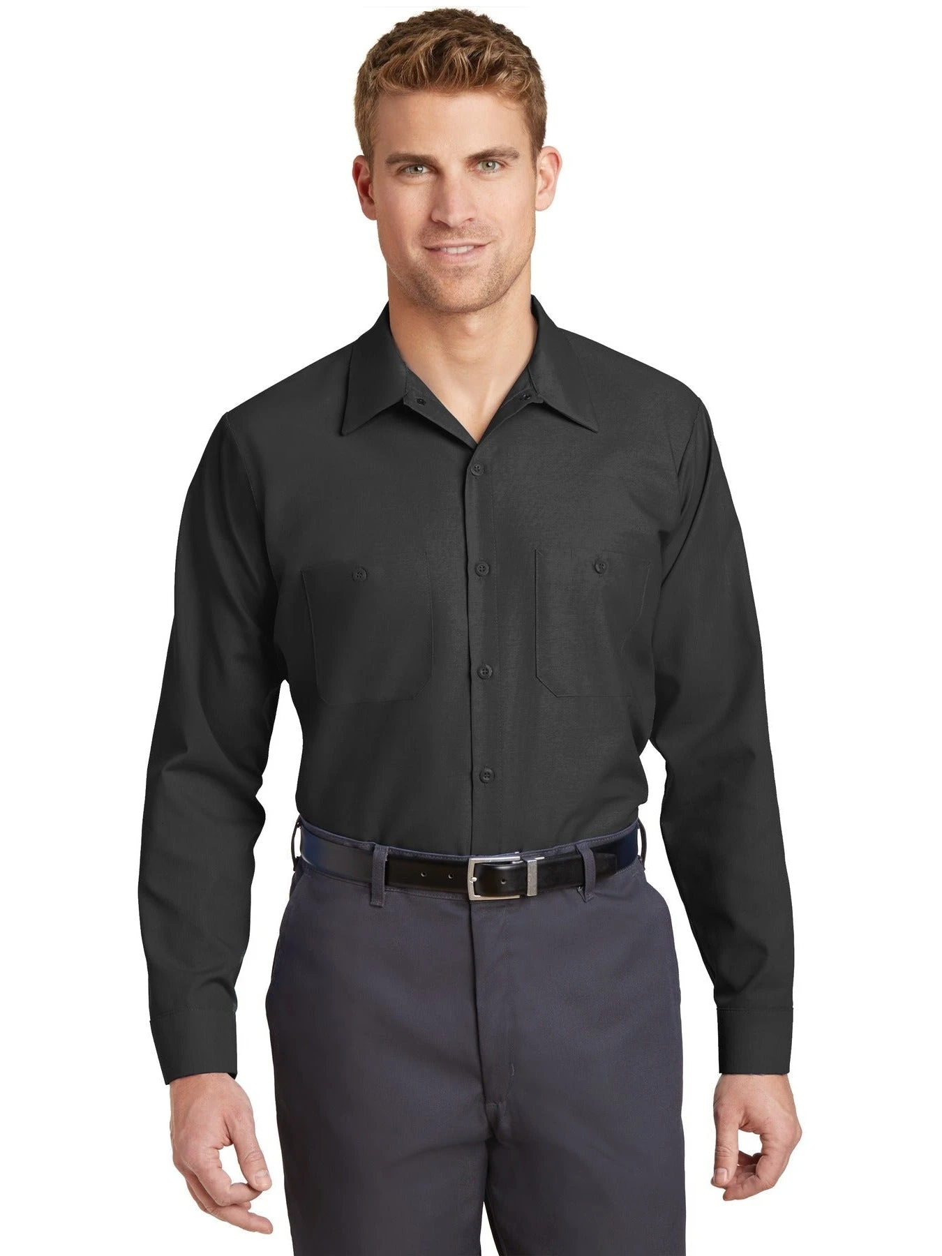 Red Kap Long Sleeve Industrial Work Shirt 13 Red Kap Long Sleeve Industrial Work Shirt - Image 13