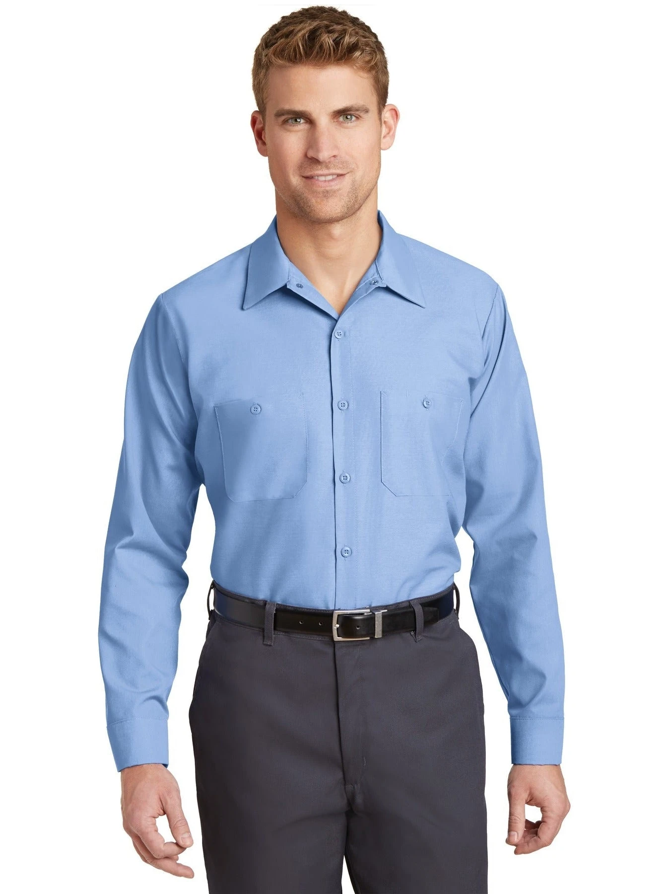 Red Kap Long Sleeve Industrial Work Shirt 5 Red Kap Long Sleeve Industrial Work Shirt - Image 5