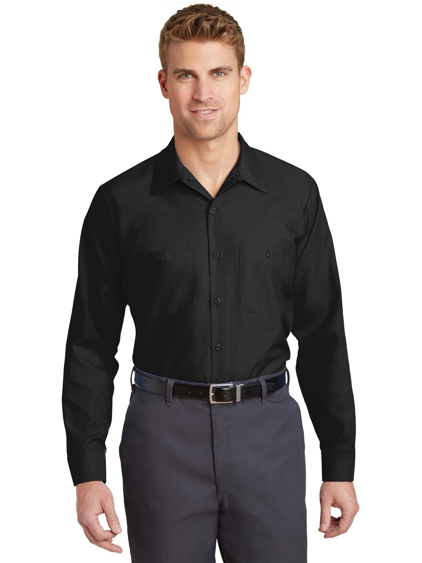 Red Kap Long Sleeve Industrial Work Shirt 9 Red Kap Long Sleeve Industrial Work Shirt - Image 9