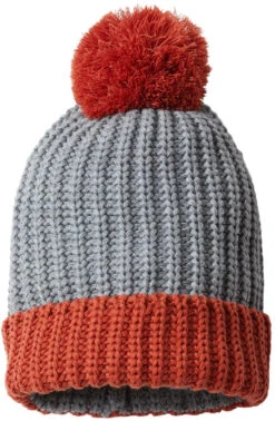 Richardson Chunky Cable With Cuff & Pom Beanie -Thread Logic Store Richardson Chunky Cable with Cuff Pom Beanie Heather GreyRust 1 Size 7
