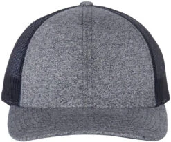 Richardson Low Pro Heather Trucker -Thread Logic Store Richardson Low Pro Heather Trucker Navy HeatherNavy OSFA 7