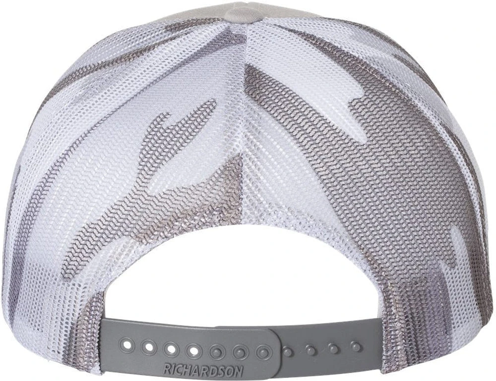 Richardson Printed MeshBack Trucker Cap 12 Richardson Printed MeshBack Trucker Cap - Image 12