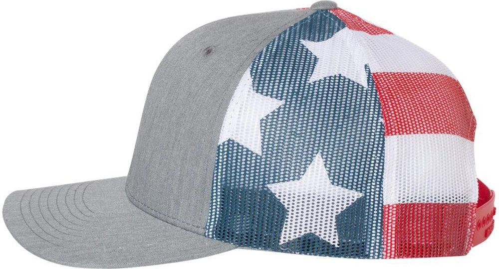 Richardson Printed MeshBack Trucker Cap 16 Richardson Printed MeshBack Trucker Cap - Image 16