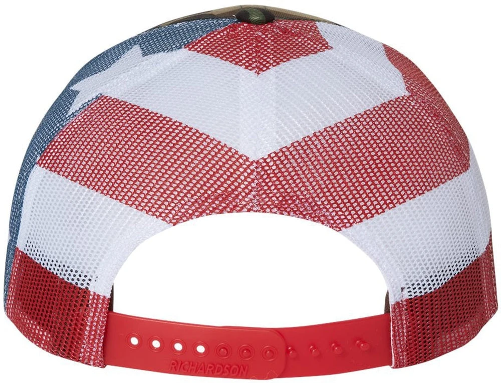 Richardson Printed MeshBack Trucker Cap 9 Richardson Printed MeshBack Trucker Cap - Image 9