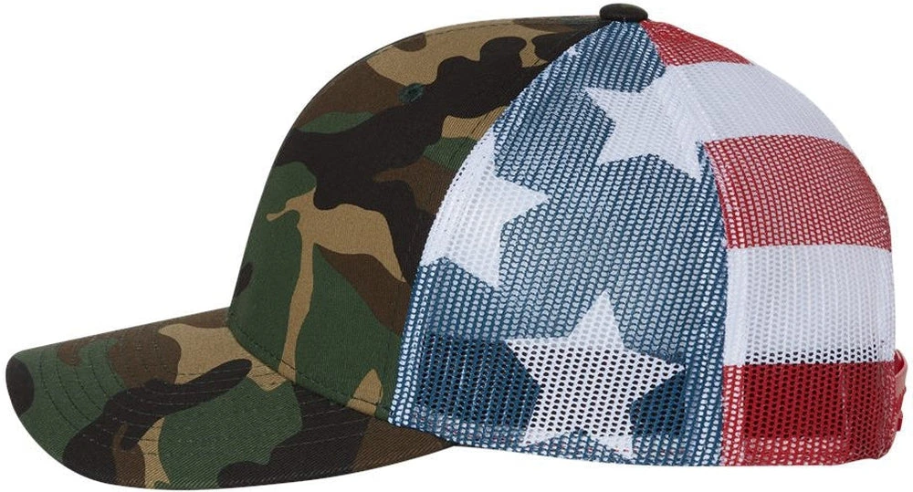 Richardson Printed MeshBack Trucker Cap 10 Richardson Printed MeshBack Trucker Cap - Image 10