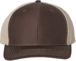 Richardson Twill Back Trucker Cap -Thread Logic Store Richardson Twill Back Trucker Cap BrownKhaki OSFA 7