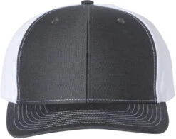 Richardson Twill Back Trucker Cap -Thread Logic Store Richardson Twill Back Trucker Cap CharcoalWhite OSFA 16