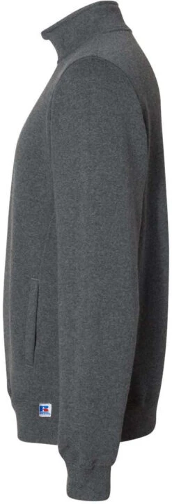 Russell Athletic Dri Power Quarter-Zip Cadet Collar Sweatshirt -Thread Logic Store Russell Athletic Dri Powerr Quarter Zip Cadet Collar Sweatshirt 6