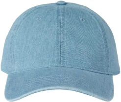 Russell Athletic Snow Wash Denim Dad Hat -Thread Logic Store Russell Athletic Snow Wash Denim Dad Hat Light Blue OSFA 10