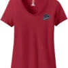 Hanes Ladies Nano-T Cotton V-Neck T-Shirt