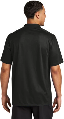 Sport-Tek UV Micropique Polo 25 Sport-Tek UV Micropique Polo -Thread Logic Store ST740 black model back