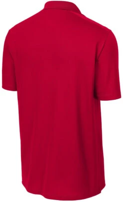 Sport-Tek UV Micropique Polo 31 Sport-Tek UV Micropique Polo -Thread Logic Store ST740 deepred form back