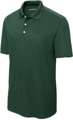 Sport-Tek UV Micropique Polo 34 Sport-Tek UV Micropique Polo -Thread Logic Store ST740 forestgreen form front