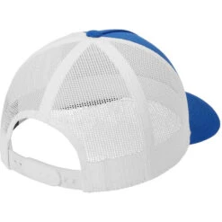 Sport-Tek Yupoong Retro Trucker 5-Panel Cap 30 Sport-Tek Yupoong Retro Trucker 5-Panel Cap -Thread Logic Store STC54 TRUEROYALWHITE Hat Back