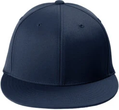 Sport-Tek Flexfit Flat Bill Cap 23 Sport-Tek Flexfit Flat Bill Cap -Thread Logic Store STC56 truenavy hat front