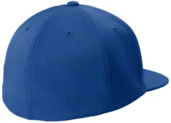Sport-Tek Flexfit Flat Bill Cap 27 Sport-Tek Flexfit Flat Bill Cap -Thread Logic Store STC56 trueroyal hat back