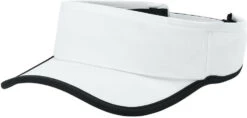 Sport-Tek Repeat Visor -Thread Logic Store STC57 whiteblack hat left ac392871 f170 4fa5 beb8 041ab8d1656c