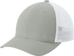 Sport-Tek Stretch-Tek Mesh Back Cap 27 Sport-Tek Stretch-Tek Mesh Back Cap -Thread Logic Store STC60 silverwhite hat left f9c49ab8 66d5 4adc 9781 2b7f5229a51e
