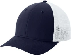 Sport-Tek Stretch-Tek Mesh Back Cap 31 Sport-Tek Stretch-Tek Mesh Back Cap -Thread Logic Store STC60 truenavywhite hat left 7fd54d86 c143 46a0 9b6e ae19f629eecf