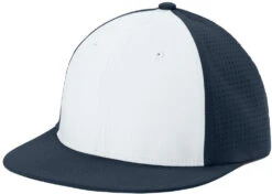 Sport-Tek Pro-Cut Stretch-Tek Cap -Thread Logic Store STC64 whitetruenavytruenavy hat left 595460a9 6c42 4868 b52d e5054641618c