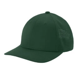 Sport-Tek Pro-Cut Adjustable Cap -Thread Logic Store STC65 forestgreen hat left