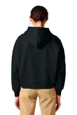 Stanley/Stella Ladies Stella Nora Hooded Sweatshirt -Thread Logic Store SXW035 black model back 3d22d991 1ebd 4277 b855 27a2c8936106