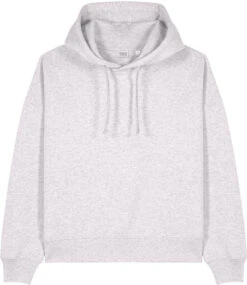 Stanley/Stella Ladies Stella Nora Hooded Sweatshirt -Thread Logic Store SXW035 coolheathergrey flat front 9d0b76b8 bd67 4709 8367 2a27440ac4fe