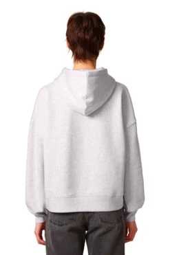 Stanley/Stella Ladies Stella Nora Hooded Sweatshirt -Thread Logic Store SXW035 coolheathergrey model back 248e30e9 74ef 42dc ab61 2e9d7d07c6e2