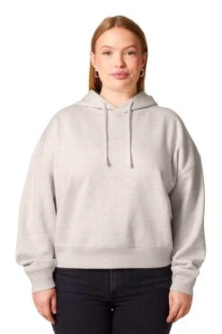 Stanley/Stella Ladies Stella Nora Hooded Sweatshirt -Thread Logic Store SXW035 ecoheather model front eeb196b1 b12f 4caf ace2 b795a30af924