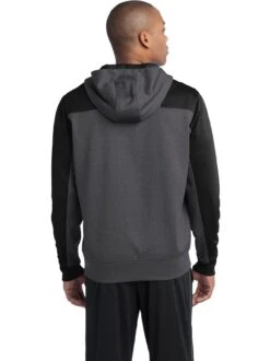 Sport-Tek Colorblock Tech Fleece 1/4-Zip Hooded Sweatshirt 15 Sport-Tek Colorblock Tech Fleece 1/4-Zip Hooded Sweatshirt -Thread Logic Store Sport Tek Colorblock Tech Fleece 14 Zip Hooded Sweatshirt 2