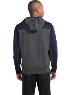Sport-Tek Colorblock Tech Fleece 1/4-Zip Hooded Sweatshirt 21 Sport-Tek Colorblock Tech Fleece 1/4-Zip Hooded Sweatshirt -Thread Logic Store Sport Tek Colorblock Tech Fleece 14 Zip Hooded Sweatshirt 8