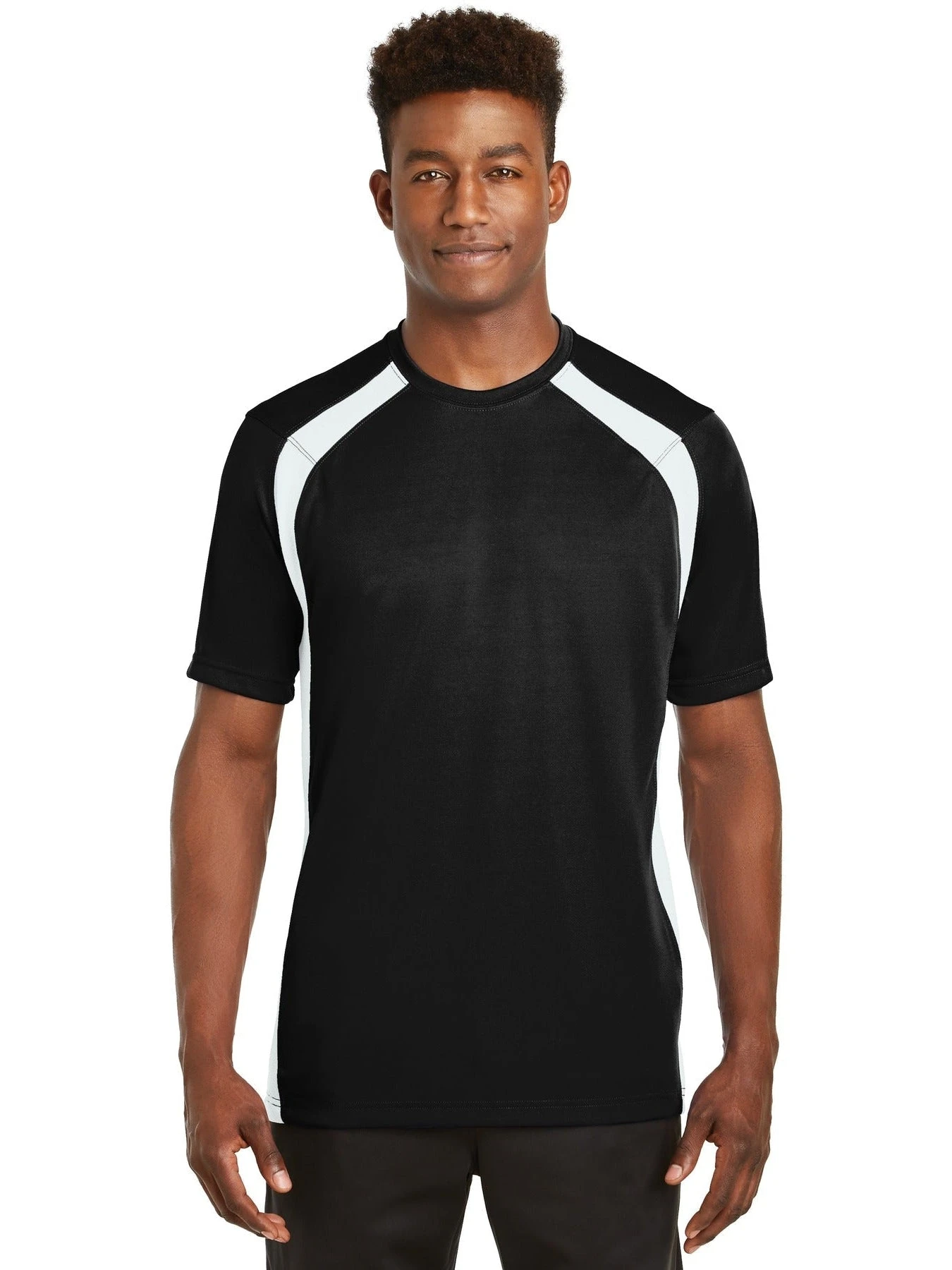 Sport-Tek Dry Zone Colorblock Crew 2 Sport-Tek Dry Zone Colorblock Crew - Image 2
