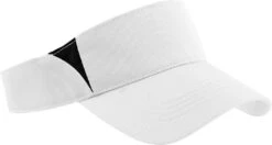 Sport-Tek Dry Zone Colorblock Visor -Thread Logic Store Sport Tek Dry Zone Colorblock Visor WhiteBlack OSFA 6