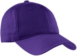 Sport-Tek Dry Zone Nylon Cap -Thread Logic Store Sport Tek Dry Zone Nylon Cap Purple OSFA 5