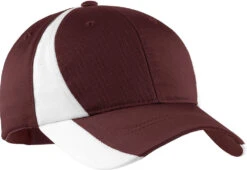 OUTLET-Sport-Tek Dry Zone Nylon Colorblock Cap -Thread Logic Store Sport Tek Dry Zone Nylon Colorblock Cap MaroonWhite OSFA 3 2056ebc5 6a87 45da 9b5d 6eba5900344a