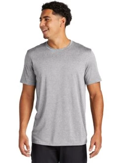 Sport-Tek Echo Tee -Thread Logic Store Sport Tek Echo Tee Athletic Heather S 1