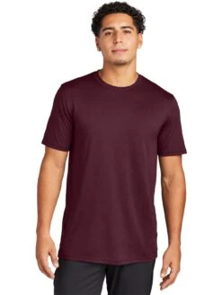 Sport-Tek Echo Tee -Thread Logic Store Sport Tek Echo Tee Maroon S 9
