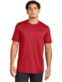 Sport-Tek Echo Tee -Thread Logic Store Sport Tek Echo Tee True Red S 17