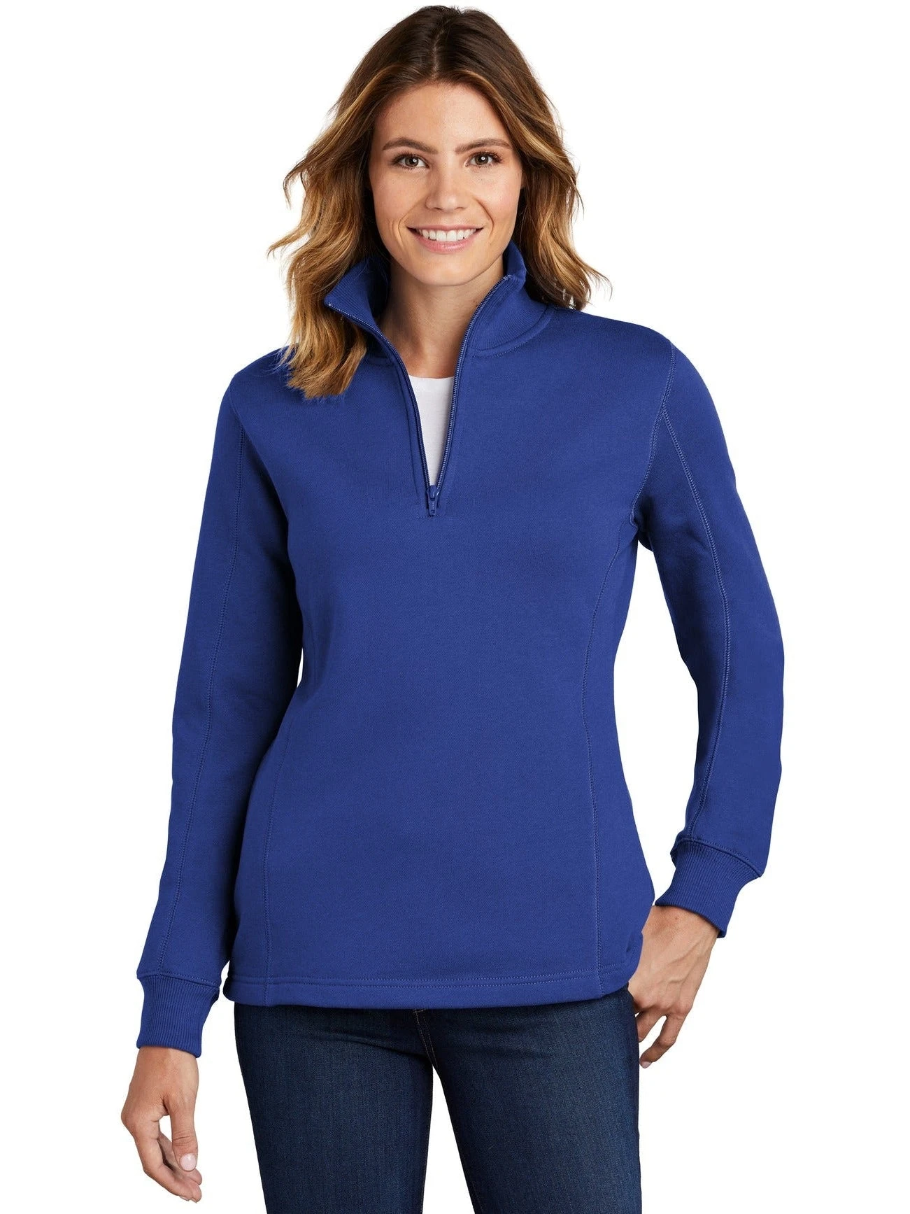 Sport-Tek Ladies 1/4 Zip Sweatshirt 11 Sport-Tek Ladies 1/4 Zip Sweatshirt - Image 11