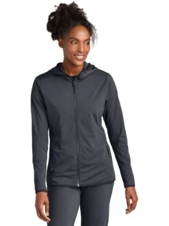 Sport-Tek Ladies Circuit Hooded Full-Zip 10 Sport-Tek Ladies Circuit Hooded Full-Zip -Thread Logic Store Sport Tek Ladies Circuit Hooded Full Zip Graphite S 3