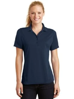 Sport-Tek Ladies Dry Zone Raglan Accent Polo -Thread Logic Store Sport Tek Ladies Dry Zone Raglan Accent Polo True Navy S 11