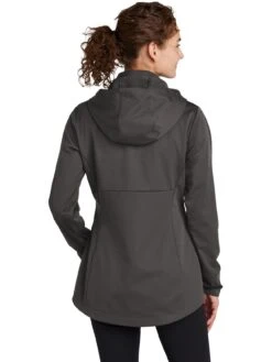 Sport-Tek Ladies Hooded Soft Shell Jacket 11 Sport-Tek Ladies Hooded Soft Shell Jacket -Thread Logic Store Sport Tek Ladies Hooded Soft Shell Jacket 4