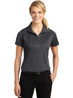 Sport-Tek Ladies Micropique Sport-Wick Polo 32 Sport-Tek Ladies Micropique Sport-Wick Polo -Thread Logic Store Sport Tek Ladies Micropique Sport Wick Polo Iron Grey S 11