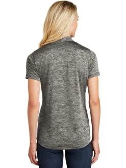 Sport-Tek Ladies PosiCharge Electric Heather Polo -Thread Logic Store Sport Tek Ladies PosiCharge Electric Heather Polo 2