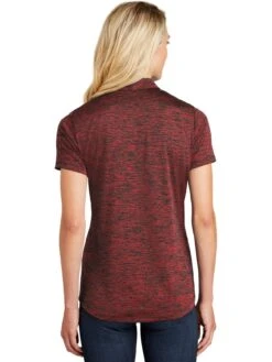 Sport-Tek Ladies PosiCharge Electric Heather Polo -Thread Logic Store Sport Tek Ladies PosiCharge Electric Heather Polo 4