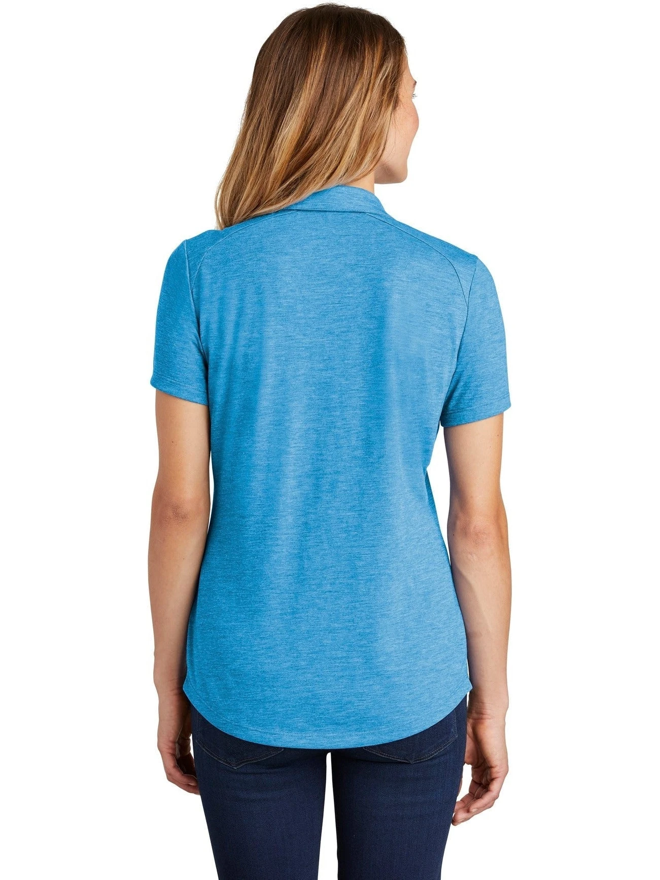 Sport-Tek Ladies PosiCharge Tri-Blend Wicking Polo 12 Sport-Tek Ladies PosiCharge Tri-Blend Wicking Polo - Image 12