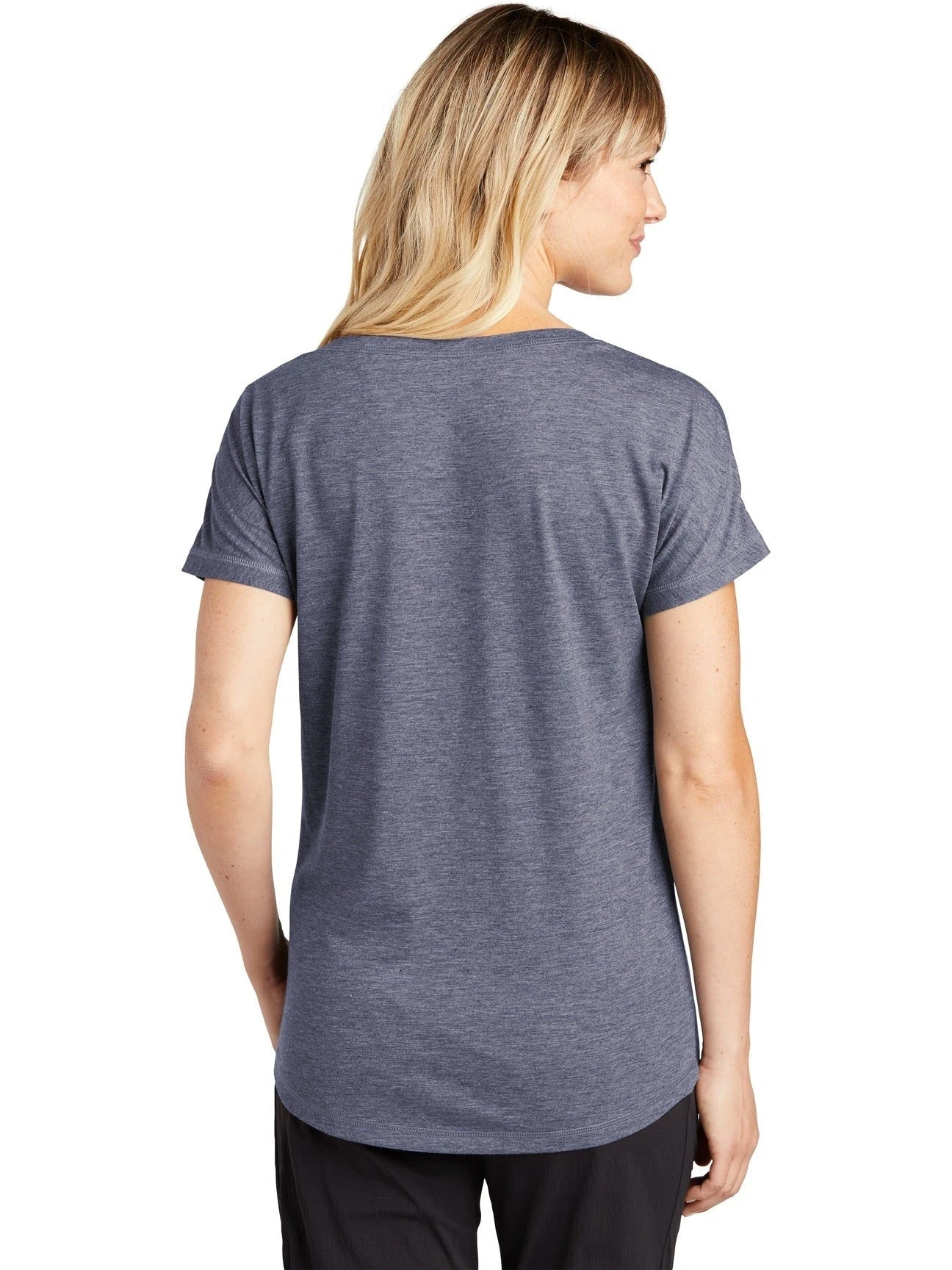 Sport-Tek Ladies Posicharge Tri-Blend Wicking Dolman Tee 9 Sport-Tek Ladies Posicharge Tri-Blend Wicking Dolman Tee - Image 9