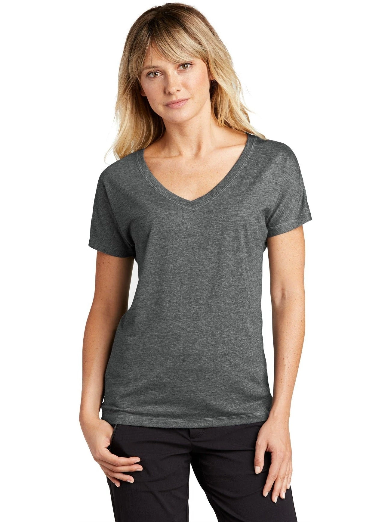 Sport-Tek Ladies Posicharge Tri-Blend Wicking Dolman Tee 4 Sport-Tek Ladies Posicharge Tri-Blend Wicking Dolman Tee - Image 4