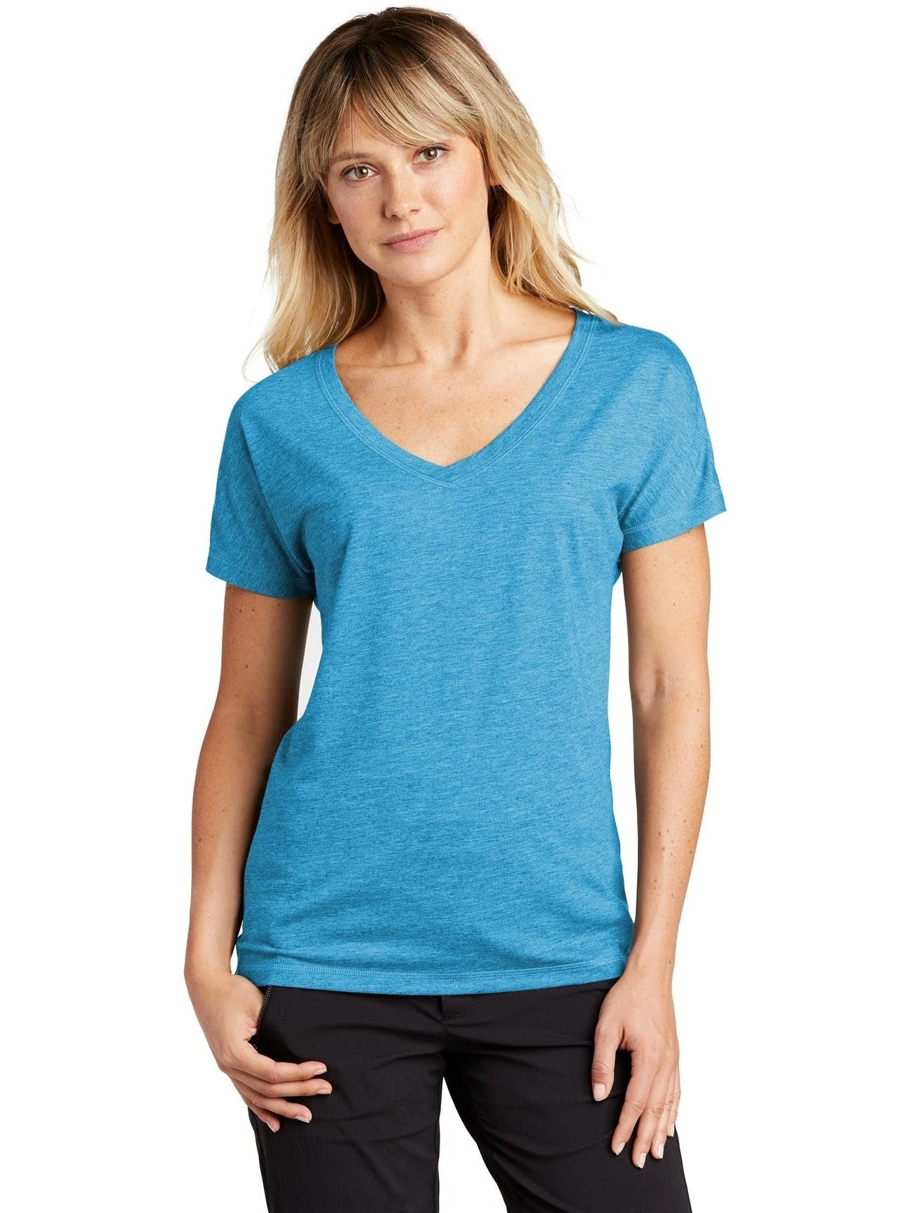 Sport-Tek Ladies Posicharge Tri-Blend Wicking Dolman Tee 6 Sport-Tek Ladies Posicharge Tri-Blend Wicking Dolman Tee - Image 6